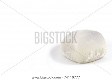One Piece Of White Mochi