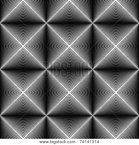 Design Seamless Diamond Trellised Pattern
