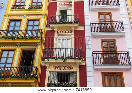 Valencia Spain architecture - travel background