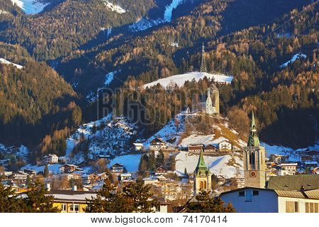 Castle Schwaz in Austria - architecture and travel background