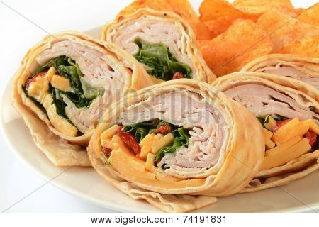 Turkey Wrap Sandwich