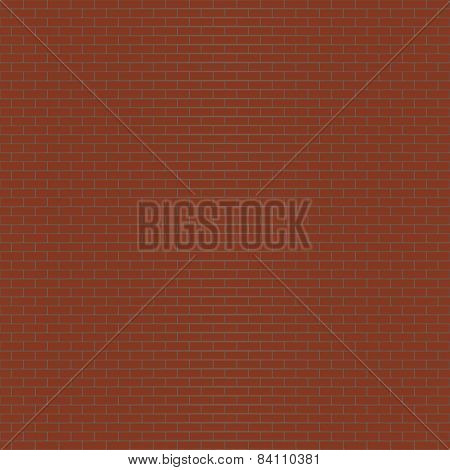 Seamless Background Of Red Brick Masonry