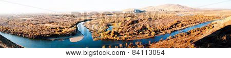 Genhe River Wetlands(panorama)