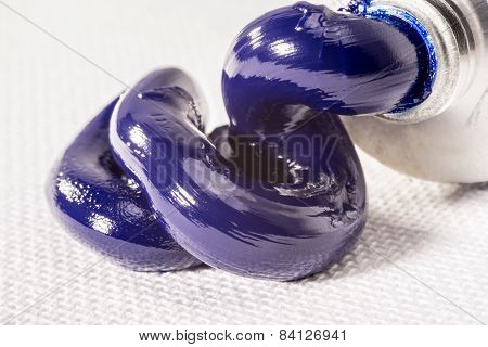French Ultramarine Oil Paint
