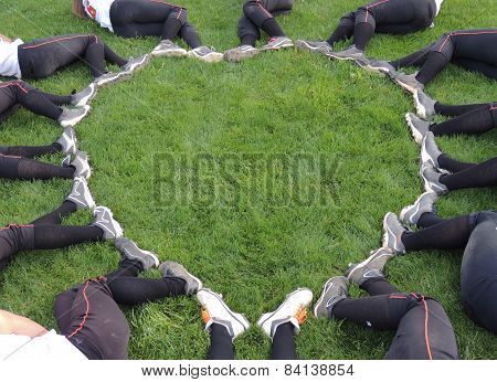 Fastpitch Softball Heart