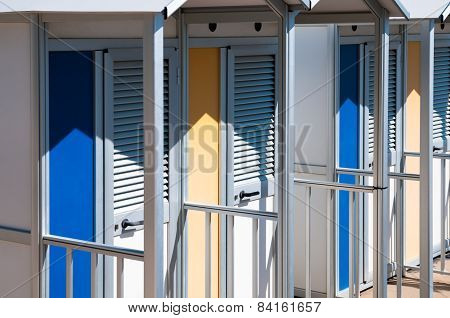 Changing Room On The Beach
