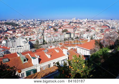 Lisbon spring skyline, Portugal