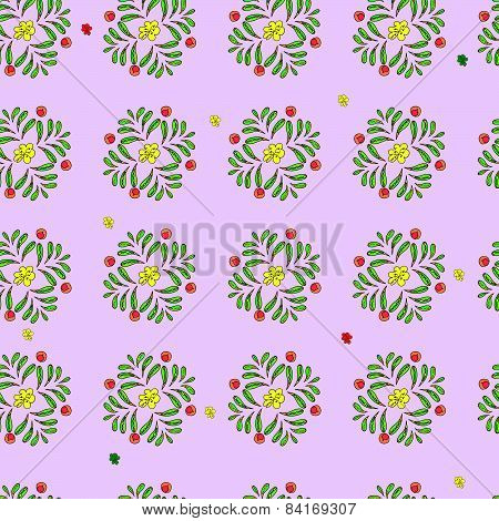 Flower seamless pattern