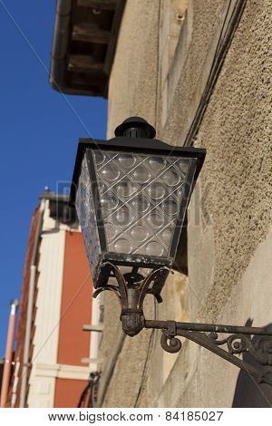 Streetlamp In Plentzia, Bizkaia, Basque Country, Spain