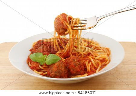 Spaghetti In Bowl