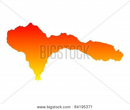 Map Of Sao Nicolau