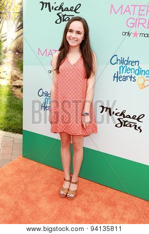 LOS ANGELES - JUN 14:  Ava Cardoso-Smith at the Children Mending Heart's 7th Annual Empathy Rocks Fundraiser at the Private Location on June 14, 2015 in Malibu, CA