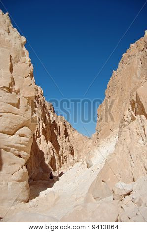 Canyon bianco in Egitto