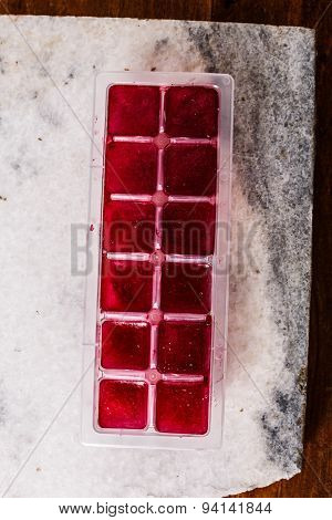 Frozen Hibiscus Tea