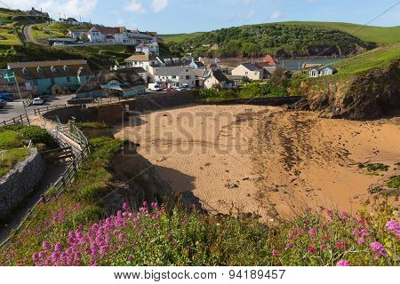 Warm summer weather drew visitors to the beautiful South Devon coastal village of Hope Cove