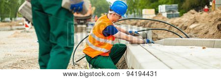Workers Heavy Job