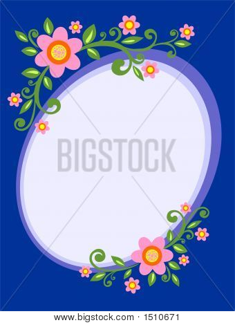 Flower Decorative Frame