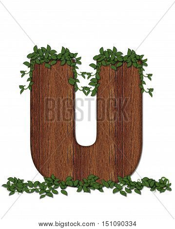 Alphabet Deep Woods U