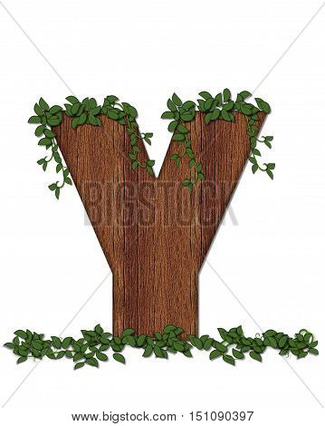 Alphabet Deep Woods Y