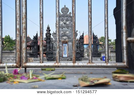 An Indu temple at Nusa Lembongan, Indonesia