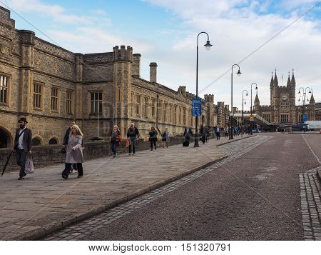 Temple Meads Station In Bristol