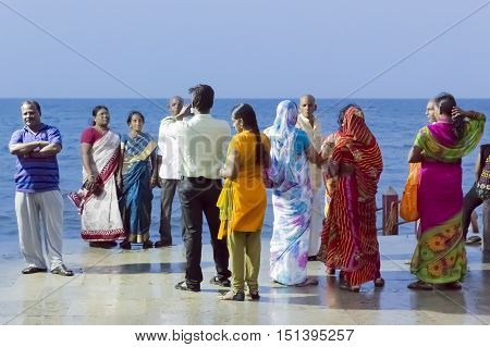 Rameswaram, Tamil Nadu, India - May 25, 2014. Full report about Rameswaram pilgrimage, religion Religious city rituals