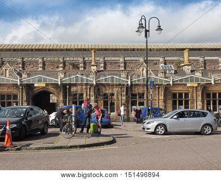 Temple Meads Station In Bristol
