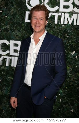 LOS ANGELES - OCT 10:  Jonathan Mangum at the CBS Daytime #1 for 30 Years Exhibit Reception at the Paley Center For Media on October 10, 2016 in Beverly Hills, CA