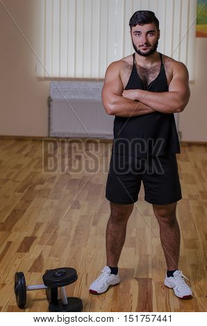 The Guy Plays Sports In The Gym