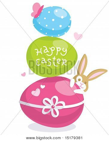 Easter greeting card