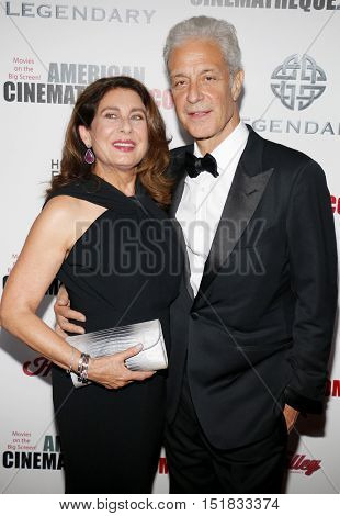Rick Nicita and Paula Wagner at the 30th Annual American Cinematheque Awards Gala held at the Beverly Hilton Hotel in Beverly Hills, USA on October 14, 2016.