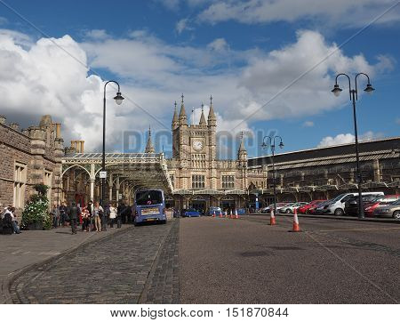 Temple Meads Station In Bristol