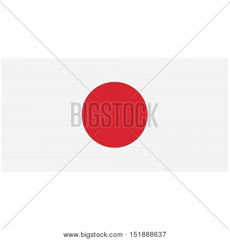 Japan Flag Button