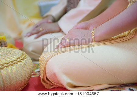 Wedding Ceremony Thailand Also called wedding ceremony watering relaunch.