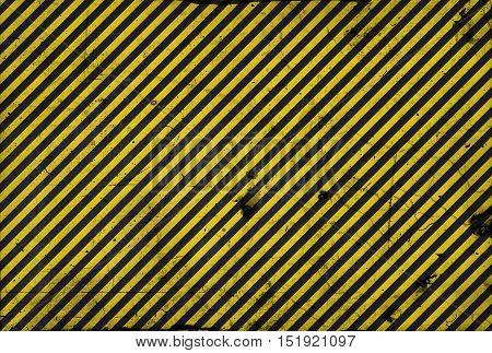 Black and yellow diagonal lines - warning lines - useful like grunge background