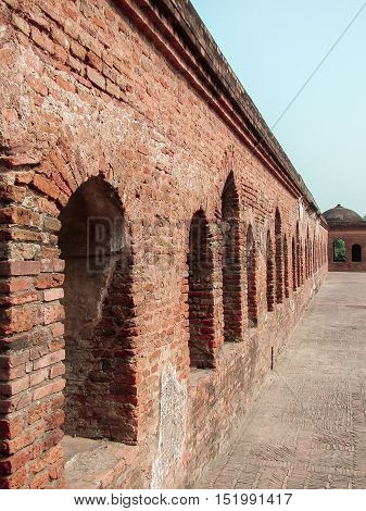 India,  Murshidabad  : Part of of a historical ruin.