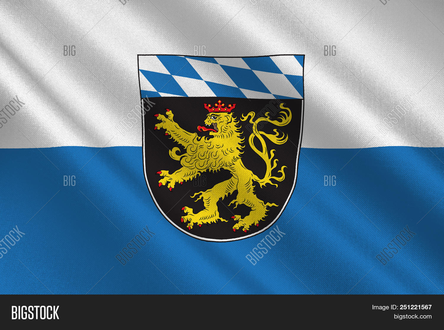 Flag Upper Bavaria One Image & Photo (Free Trial) | Bigstock