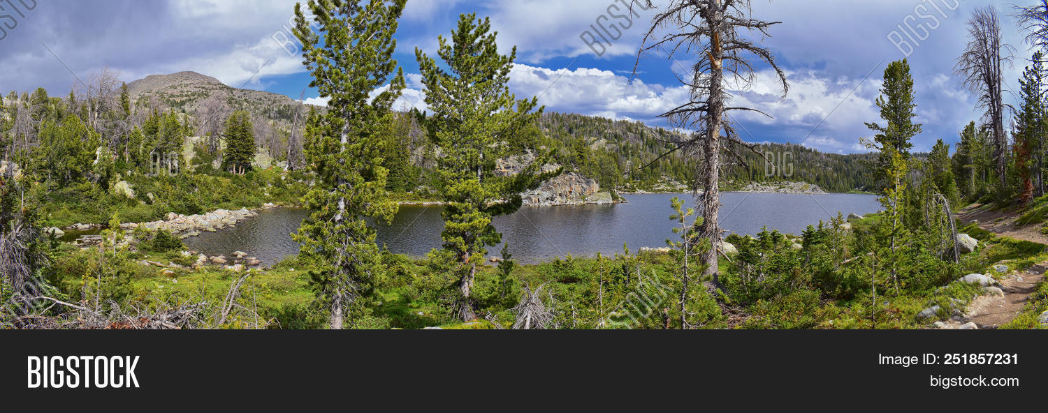 Hobbs Lake Wind River Image & Photo (Free Trial) Bigstock