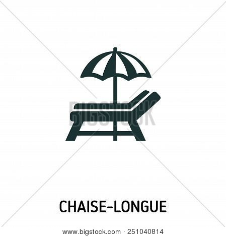 Chaise-longue Creative Icon. Simple Element Illustration. Chaise-longue Concept Symbol Design From B