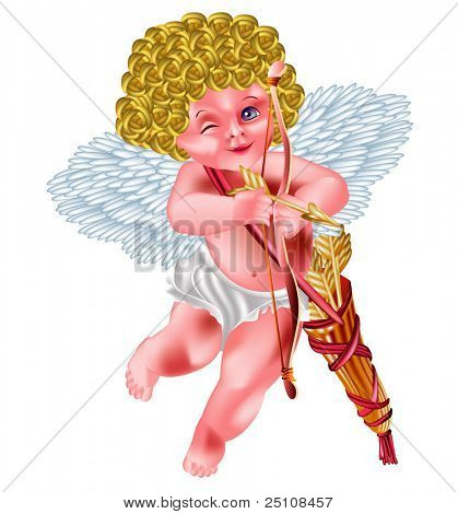 biglietto di San Valentino - Cupido