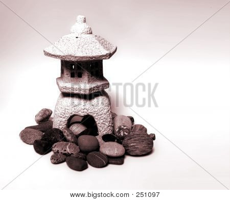 Japansk sne Lantern