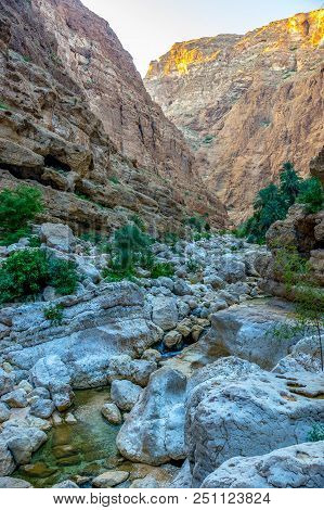 Wadi Shab - Near Sur, Sultanate Of Oman