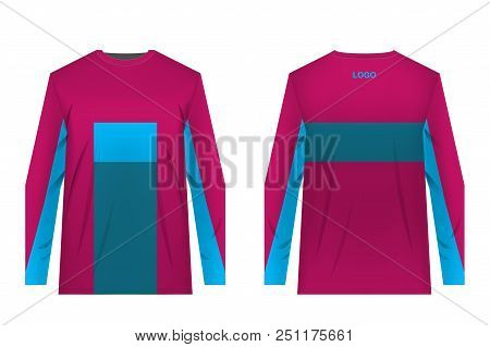 Templates Of Sportswear Designs For Sublimation Printing. Uniforms For Competitions, Team Games, Cor
