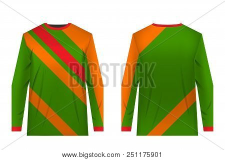Templates Of Sportswear Designs For Sublimation Printing. Uniforms For Competitions, Team Games, Cor