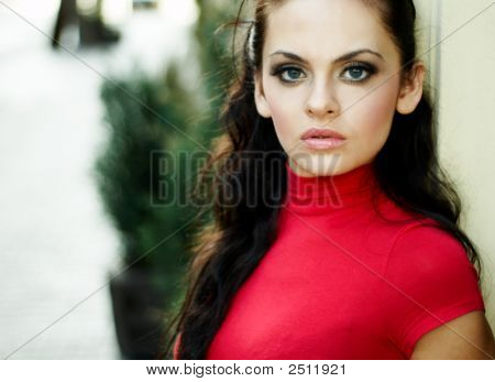 Brunetta Business donna In rosso Bluse - Outdoor