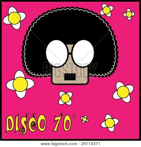 Disco Party-Hintergrund