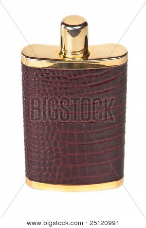 Flask isolated on a white