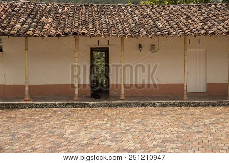 Old House- One Of The First Houses Built In Antioquia. Dates From The Year 1860