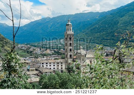 Sanctuary of the Madonna of Tirano, in Tirano, Italy