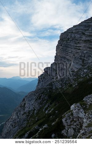 Totes Gebirge Mountains In Alps In Austria